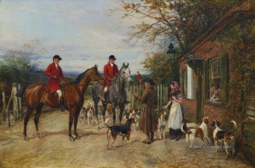  hardy - AFTER THE HUNT Heywood Hardy Reiten